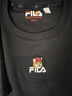 FILA 韓素希同款|斐樂(lè )官方女裝針織短袖2025夏新款修身小狐貍刺繡T恤 傳奇藍-NV L 170/88A/L 曬單實(shí)拍圖