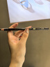 亨絲拉線眉筆1818防水防汗持久不易掉色女初學(xué)者新手撕拉可手剝 淺咖色1支 曬單實拍圖