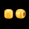 第一福黃金足金999古法蘋(píng)果珠桶珠手串項(xiàng)鏈diy散珠配件（孔道1.5mm） 6mm約0.9g（預(yù)售多退少補(bǔ)） 曬單實(shí)拍圖