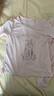 junejunior兒童家居服套裝夏季薄款衣服女童短袖七分褲莫代爾透氣睡衣空調(diào)服 曬單實拍圖
