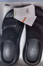 crocs卡駱馳經(jīng)典泡芙?jīng)鲂瑋207670 黑色-001 36/37(220mm)  曬單實(shí)拍圖