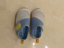 卡特兔學(xué)步鞋童鞋男童夏季女童洞洞鞋軟底網(wǎng)面寶寶鞋透氣幼兒園室內鞋 白藍 25 內長(cháng)15.5cm  腳長(cháng)14.3-14.9 曬單實(shí)拍圖