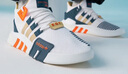 adidas EQT BASK ADV休閑復古籃球運動(dòng)鞋男女阿迪達斯官方三葉草 白色/橙色 42.5 曬單實(shí)拍圖