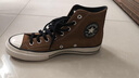 匡威（Converse）官方 1970S男女高幫復古翻毛皮運動(dòng)鞋棕色169337C 169337C/褐色 41.5 曬單實(shí)拍圖