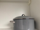 廚遞碗盤餐具家用餐具整套北歐風(fēng)純色碗套裝 灰色賽尼斯30件配湯煲 曬單實拍圖
