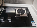 前鋒（CHIFFO）燃氣灶家用嵌入式雙灶七扇旋火5.0kW猛火灶玻鋼一級能效自適應(yīng)免改孔JZT-QD305-B 鋼化玻璃 【一級能效】5.0kW猛火爆炒自適應(yīng)開孔 天然氣 曬單實拍圖
