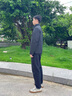 波司登男款90鵝絨立領(lǐng)短款羽絨服外套B250134151 曬單實(shí)拍圖