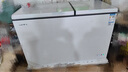 新飛（Frestec）298升臥式雙溫冰柜冷藏冷凍家用冰柜一級(jí)能效大冷動(dòng)力商用冷柜臥式冰箱大容量家用冷柜BCD-298KAT 乳白色 298L 雙溫區(qū)一級(jí)能效 曬單實(shí)拍圖