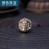 繆色（MiU Se）藏銀制品【暴力黃財神】隔珠國風設(shè)計款 做工造型霸氣DIY文玩配件 暴力黃財神 隔珠 曬單實拍圖