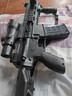 M416電動連發(fā)手自一體兒童男孩玩具自動步槍可發(fā)射專用軟彈槍 高配大號M416黑色手動85CM 配2包彈+手搶+迷你awm+變色靶 曬單實拍圖