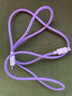 簡(jiǎn)雷蘋(píng)果充電器充電線(xiàn)20W快充線(xiàn)PD套裝適用iPhone14ProMax 13手機11充電頭x數據線(xiàn)12插頭 1米PD編制線(xiàn)【馬卡龍紫】 曬單實(shí)拍圖