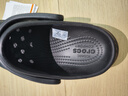 crocs卡駱馳檀健次同款小鯨魚洞洞鞋|206302 黑色-001 36/37(230mm) 曬單實(shí)拍圖
