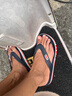 CORCS CROCS卡駱25新款人字拖厚底男女夏天戶(hù)外穿休閑夾腳防滑涼拖鞋 藏青色 40 曬單實(shí)拍圖