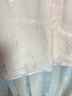 EP雅瑩童裝夏女童新款時尚娃娃領(lǐng)刺繡公主洋氣連衣裙 粉紅 150 曬單實拍圖