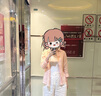 無印良品（MUJI）女式 漢麻水洗襯衫領(lǐng)長袖襯衫女士襯衣外套外衣 25年夏季女裝上衣 淺粉紅色 M （160/84A） 曬單實拍圖