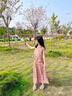 FIDQIOG國際品牌女童夏款多巴胺童裝洋氣新款夏季衣服 玫紅色 150 cm 曬單實(shí)拍圖