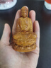 崖柏木雕如來佛祖蓮花坐阿彌陀佛觀世音菩薩車擺件家居如來工藝品 阿彌陀佛.高8*寬5*厚3.5㎝. 實(shí)木 曬單實(shí)拍圖