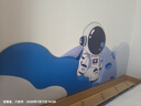 億間屋床頭板靠背墊貼榻榻米墻圍軟包男孩宇航員太空兒童房防撞自粘新款 星際守望者床頭 180cm寬*75cm高 曬單實(shí)拍圖