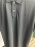 特步爸爸款休閑polo衫官方正品速干透氣運動(dòng)上衣男 0347鋼鐵灰 XL 曬單實(shí)拍圖