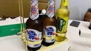 勢泉飯店啤酒提架KTV酒吧啤酒籃提酒器酒架提啤酒6瓶手提架裝啤酒籃子 木柄金色6瓶裝啤酒提 曬單實拍圖