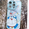 橙侖小叮當(dāng)適用iphone16promax手機(jī)殼15plus創(chuàng)意iPhone14液態(tài)硅膠軟12全包13帶掛繩11機(jī)器貓 遠(yuǎn)峰藍(lán)【小叮當(dāng)】正版多啦A夢送掛繩 iPhone 14 Pro Max 曬單實(shí)拍圖