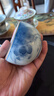 蘇氏陶瓷（SUSHI CERAMICS）手繪個(gè)人功夫茶杯國(guó)潮風(fēng)主人杯品茗杯工藝師傳承繪制荷花山水款帶隨手禮盒 曬單實(shí)拍圖