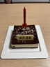 廿一客（21cake） 黑白巧克力慕斯 （撒粉生日）  生日蛋糕同城配送當日送達 曬單實拍圖