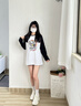 EXULL依思Q老爹鞋女款2025新款春秋季增高厚底透氣網(wǎng)面鞋休閑百搭時尚運(yùn)動鞋 米色 37 曬單實(shí)拍圖
