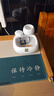 創(chuàng)意陶瓷流水循環(huán)水招財辦公室桌面魚缸裝飾品茶幾噴泉水晶小擺件 白色【招財進寶】圓款送水泵彩石 產品第二張圖片為尺寸圖 曬單實拍圖