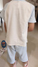 芬騰兒童睡衣男童2025年夏新品純棉短袖七分褲中大童家居服套裝 曬單實(shí)拍圖