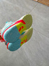 LI-NING KIDS李寧兒童專業(yè)籃球鞋怒放男童大童2025夏季新款實戰(zhàn)球鞋防滑運動鞋 藍綠 38 內(nèi)長約24.9cm適合腳長23.9cm 曬單實拍圖