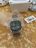 卡西歐（CASIO）手表小方塊 休閑鋼帶防水小銀表AE1200學(xué)生男士手表電子表日韓表 AE-1200WHD-1AVDF 曬單實(shí)拍圖