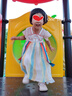 巴拉巴拉女童連衣裙夏裝兒童裙子國風(fēng)漢服襦裙寶寶網(wǎng)紗裙208224111013 曬單實(shí)拍圖