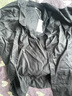杰克·瓊斯（JACK&JONES）25年男裝七分袖襯衫男士夏季薄款柔軟高端短袖襯衣休閑寬松外穿 E40黑色 XL 曬單實拍圖
