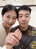 紀詩哲（GIEVSZHE）山盟海誓情侶對戒男女一對求婚戒指紀念日送女友七夕情人節(jié)禮物 山盟海誓青花瓷情侶對戒 曬單實拍圖