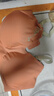 Spring Maternity喜臨哺乳文胸孕婦哺乳內衣產(chǎn)后喂奶防下垂夏季時(shí)尚聚攏不勒胸 落日橘哺乳文胸（不含內褲） XL-XXL 曬單實(shí)拍圖