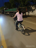 鳳凰自行車女通勤輕便普通18/20/22寸學(xué)生成人單車代步車淑女腳踏的 米咖色 22寸 曬單實(shí)拍圖