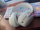 iKF V11 Pro7.1四模游戲耳機(jī)藍(lán)牙無線頭戴式7.1環(huán)繞音效有線電競(jìng)專用無畏契約fps聽聲辨位三角洲 粉白 曬單實(shí)拍圖