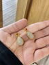 唐后和田玉康乃馨耳環(huán)女新中式純銀耳飾送媽媽愛人女友節(jié)日生日禮物 康乃馨 曬單實(shí)拍圖