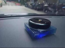 YOEII車(chē)載太陽(yáng)能充電雙模式香薰機霧化智能電子香氛噴霧機車(chē)內除味擺件 太陽(yáng)能版墨綠色+送50ML海洋味精 曬單實(shí)拍圖