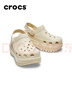 crocs卡駱馳檀健次推薦款光輪洞洞鞋|207988 骨白色-2Y2 36/37(220mm) 曬單實(shí)拍圖