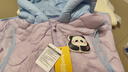 巴拉巴拉童裝寶寶羽絨服保暖嬰兒外套兒童冬季兩件套萌趣男童女童 粉紫70032 120 外套充絨45g+馬甲充絨27g 曬單實拍圖