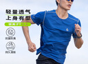 Flipbelt飛比特短袖夏季男半袖透氣運動(dòng)休閑健身上衣跑步T恤男 經(jīng)典黑 L  曬單實(shí)拍圖