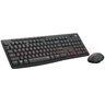 羅技（Logitech）MK295無線靜音鍵盤鼠標(biāo)套裝臺式電腦筆記本家用辦公帶2.4G無線接收器即插即用 羅技MK295 黑色 曬單實(shí)拍圖