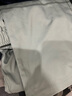 無(wú)印良品（MUJI）男式 不易褶皺 抽褶寬版褲 男士褲子男款 長(zhǎng)褲 早秋 AE0WTA4S 淺米色 XL(180/92A) 曬單實(shí)拍圖