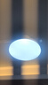 美的（Midea）風扇燈餐廳吊扇燈led臥室燈隱形扇葉遙控三防燈具熟睡風包安裝 曬單實拍圖