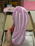 阿迪達(dá)斯（adidas）SUPERNOVA EASE HABU 領(lǐng)航系列緩震柔彈慢跑鞋 HP3575白/紫/綠  曬單實(shí)拍圖