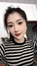 柯蘭娜韓系正肩條紋短袖T恤女夏季緊身打底內(nèi)搭設(shè)計(jì)感小眾體恤顯瘦上衣 黑條紋 L 建議105-115斤 曬單實(shí)拍圖