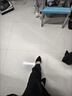 啄木鳥名媛空乘小眾高跟鞋女2025新款金屬通勤高級(jí)感粗跟尖頭黑色單鞋女 黑色【跟高】不累腳 5cm 38 曬單實(shí)拍圖