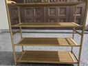 佳愛(ài)禾 楠竹鞋架簡(jiǎn)易門(mén)口家用經(jīng)濟型收納神器多層防塵鞋柜子省空間置物架 二層50 曬單實(shí)拍圖